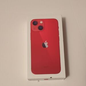 Apple iPhone - Vibrant Red Box Only